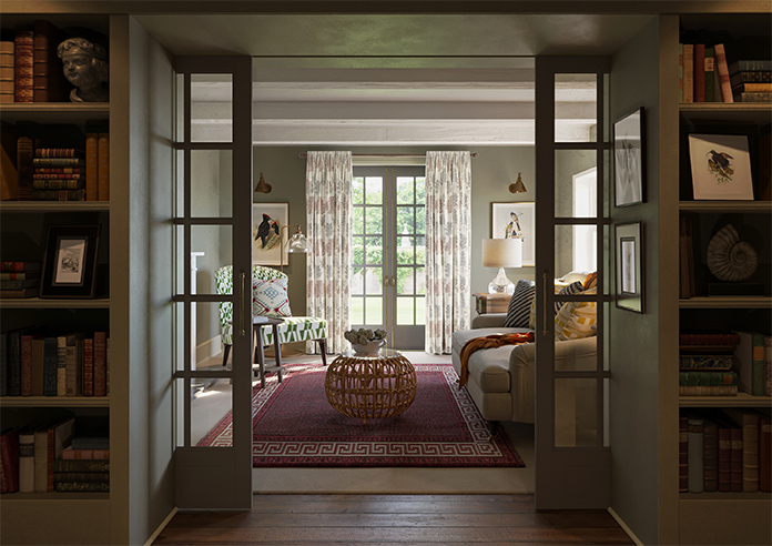 Coppice Faux Silk, Ginger - Made to Measure Curtain - Image 14